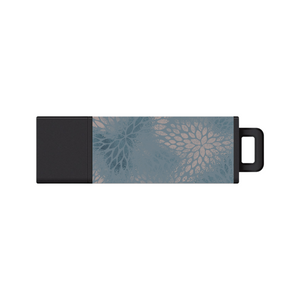 USB Flash Drive, Pro2 Prints, Blue Dahlia