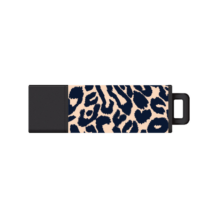 USB Flash Drive, Pro2 Prints, Tan Leopard